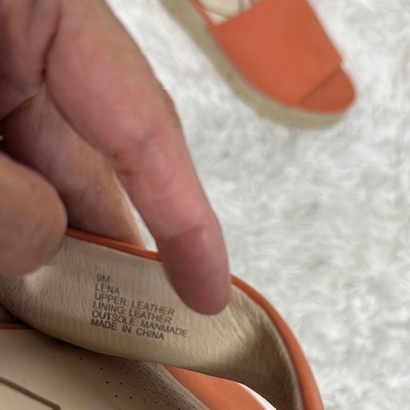 Katherine Kelly Lena wedge Leather Sandals - Picture 8 of 10